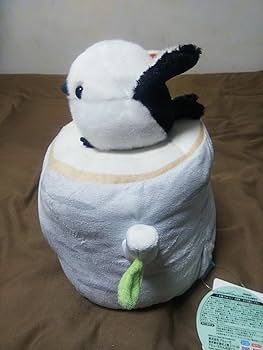 ふくふくシマエナガちょこんとぬいぐるみ時計、ギミックセット ≪5月の新商品≫ふくふくシマエナガちょこんとぬいぐるみ時計3